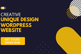 develop a modern and stunning wordpress website