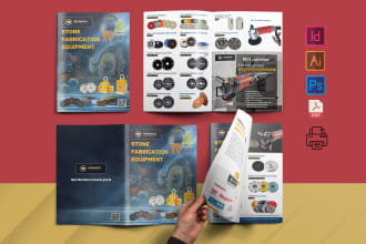 do eye catching catalog product catalog catalogue design brochure design