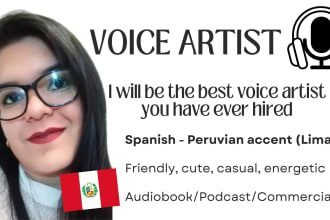 the best voice artist you have ever hired