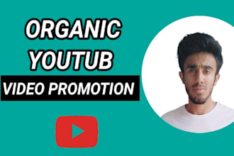do organic youtube video promotion