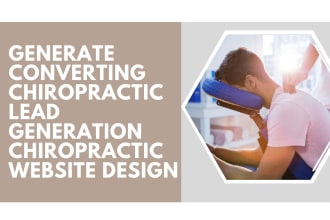 generate chiropractic leads, chiropractic website