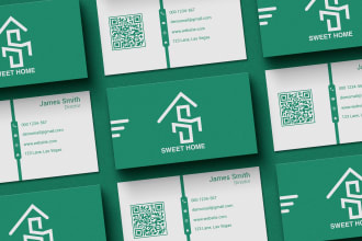 do print ready visiting card or business card design for vistaprint