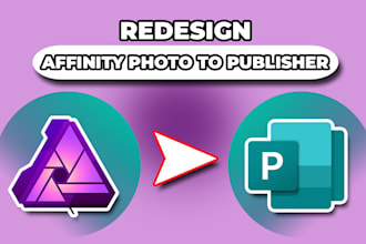 redesign affinity photo to publisher