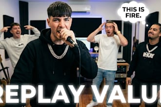 write a rap and chorus as a featured artist on your song