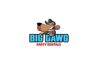 eye catching event rental company logo