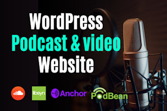 create modern podcast websites using wordpress