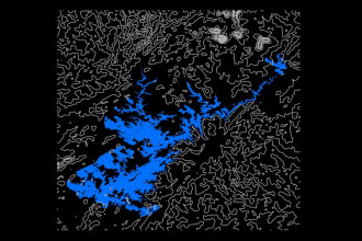 create geological, geographical contours and topo maps using arcgis