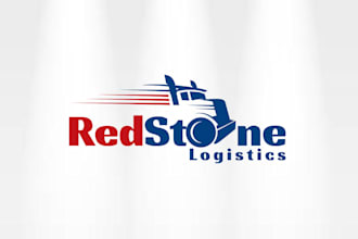 provide a transport, logistics, and trucking logo