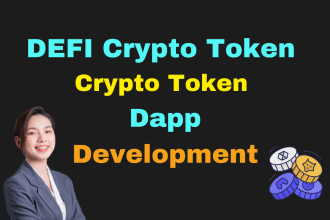 smart contracts, crypto token defi dapp developer