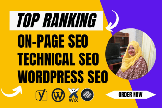 do complete wordpress yoast SEO on page optimization for you