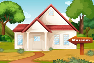 illustrate colorful storyboards, concept art, kids, hindi