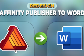 redesign affinity publisher to word
