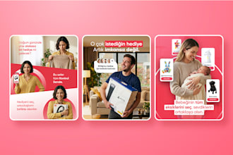 design premium instagram posts and meta ad creatives