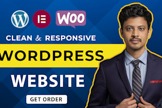 be wordpress developer, create wordpress website design, business website