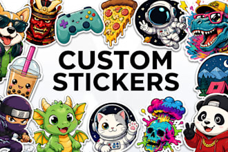 create custom digital stickers and sticker packs