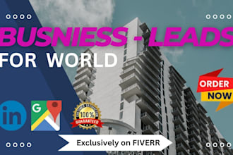 help your company flourish by providing b2b lead generating services