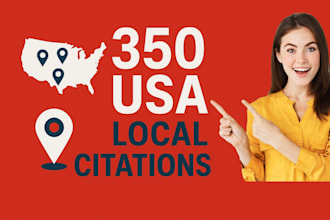 create top 350 USA local citations