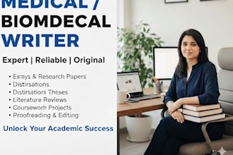 assist in medical pharmaceutical and bio medical content