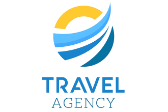 do attractive travel agency, adventure camp, hotel, resort, cottage logo design