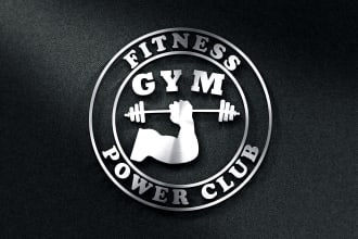 design an amazing fitness, gym, and sports logo for you
