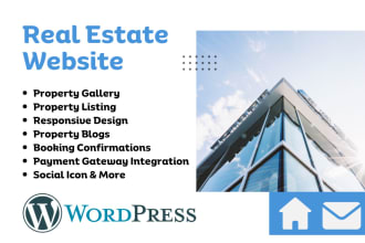 build rental, real estate, property management wordpress websites
