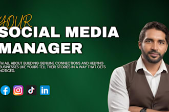 your social media manager and content creator