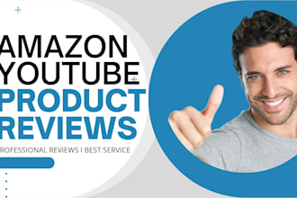do a video product review on a youtube channel