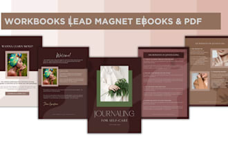 create engaging PDF, ebook, lead magnets and more