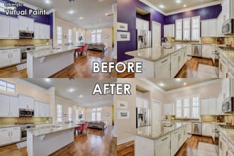 do virtual paint change color your photo