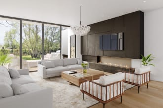 model 3d render interior, exterior ,3d floorplan