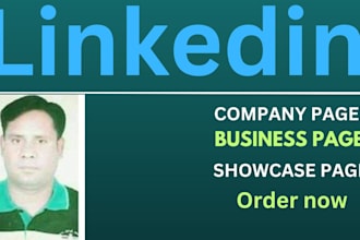 create linkedin company page