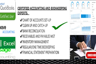 do bookkeeping, financial statements and financial reports