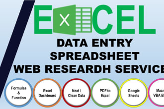 offer excellent excel, macro, vba, and automation services