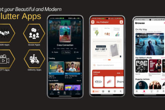 create flutter frontend app from figma or xd