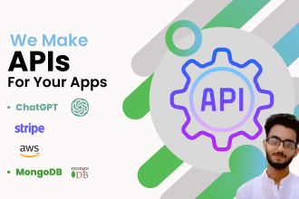 build API using nodejs mongodb and AWS