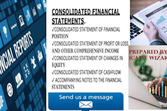 prepare complete consolidated financial statements