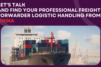 provide sea, train air professional freight forwarder logistic handling in china