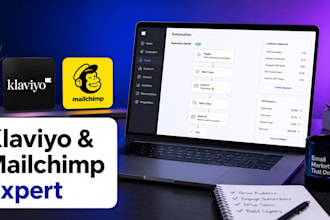 set up klaviyo and mailchimp automations that convert