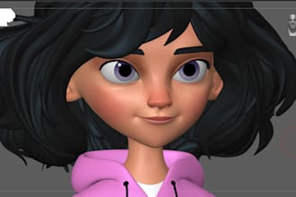create 3d stylized characters from a 2d concept