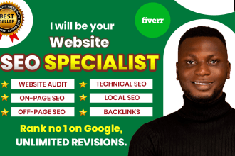 be your website SEO specialist for google top ranking