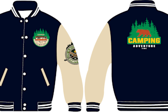 do varsity or bomber jacket mockup