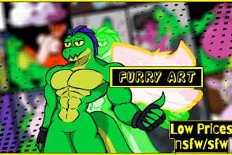 draw your character, furry, fursona, oc nsfw or sfw