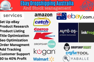 do manage ebay au accounts and all websites in australia USA uk