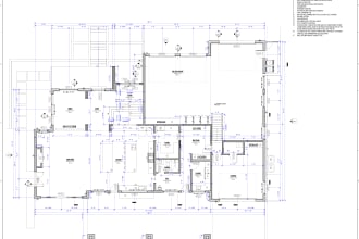 be your architect or draftsman for house plans or commercial drawings in autocad