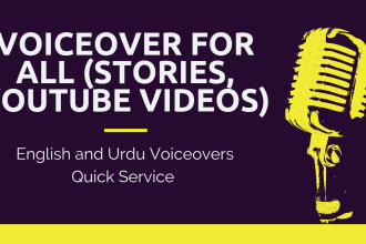 do voiceover for storytelling
