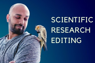 proofread and edit your scientific research paper or journal article