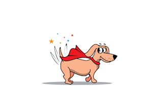 design best known beloved dog character logo