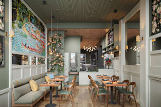 design high quality store, coffee shop, and nail salon