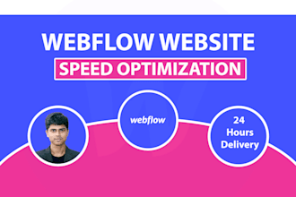do webflow website speed optimization or webflow page speed optimization