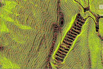 create contour map and dem quickly and accurately